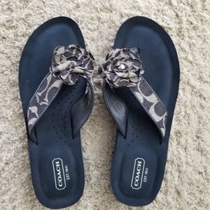 Coach Flip Flops